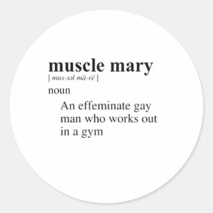 SPIER-MARY RONDE STICKER