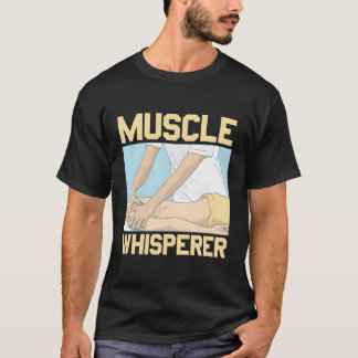 Spier Whisperer Massage Therapeut Massage Therapie T-shirt