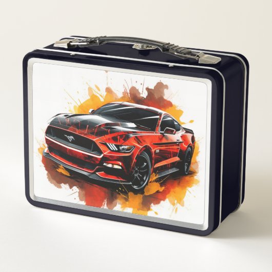 Spierauto lunchbox (Achterkant)