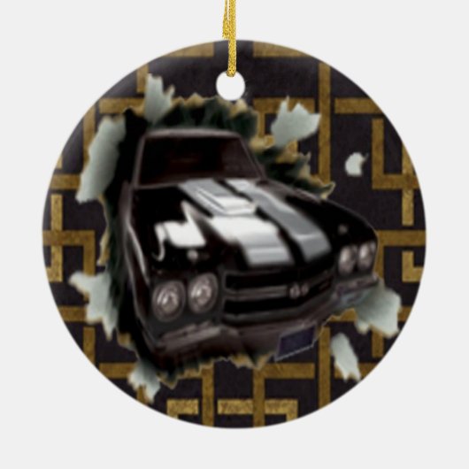 Spierauto Ornament (Achterkant)