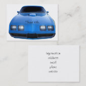 Spierauto Visitekaartje (Voorkant / Achterkant)