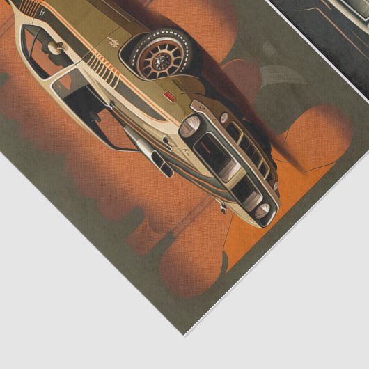 Spierauto's Tissuepapier (Detail)