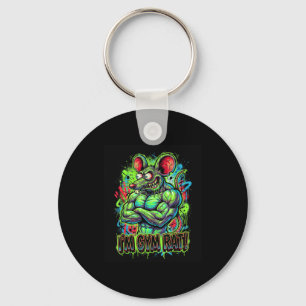 Spierbundel Gym Rat Bodybuilder Graffiti Workout F Sleutelhanger