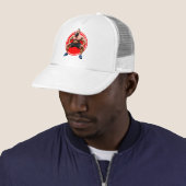 Spierbundel met baard trucker pet (In situ)