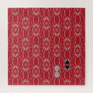 Spieren - Bloed Rood en Bone White Legpuzzel