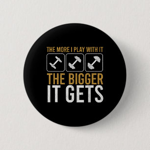 Spieren Krijgen Grotere Bodybuilding Gym Workout G Ronde Button 5,7 Cm