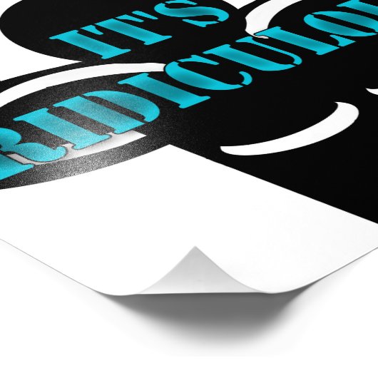 spieren zo sterk als belachelijk grappig foto afdruk (Hoek)