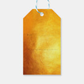 Spierjaar 2019: Groet in Vietnamees gouden Label Cadeaulabel (Achterkant)