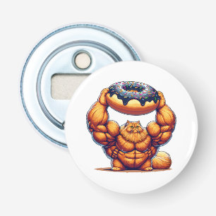 Spierkat die Donut optilt Button Flesopener