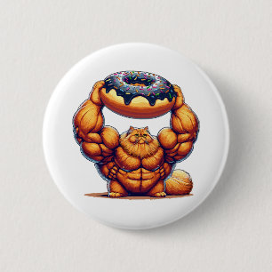 Spierkat die Donut optilt Ronde Button 5,7 Cm