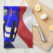 Spierontwerp Theedoek (Quarter Fold)