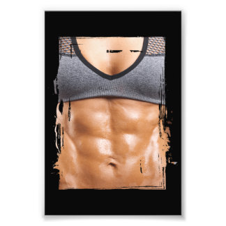 Spierpijn Vrouw fitness Vrouw Foto Afdruk