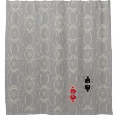 Spiers - Ghost Grey en Bone White Douchegordijn (Voorkant)