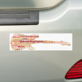 Spierspasmen, Alabama Bumpersticker (Op auto)