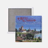 Spiez, bij Lake Thun Magneet (Voorkant / Achterkant)