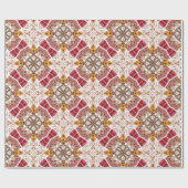 Spiff Elegant Chic Modern Wrapping Paper Cadeaupapier (Vlak)