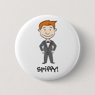 Spiffy. Knoop Ronde Button 5,7 Cm