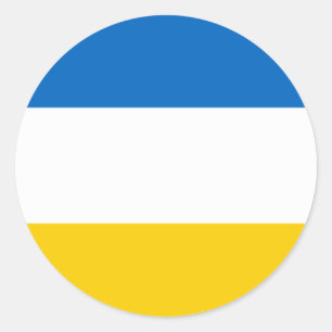 Spijkenisse, Nederland Ronde Sticker