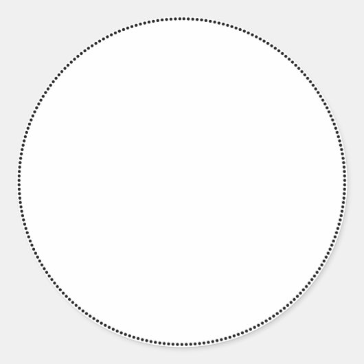 Spijspot stippen rand etiket zegel (Voorkant)