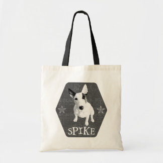 Spike, de coolste Engelse Bull Terrier Tote Bag
