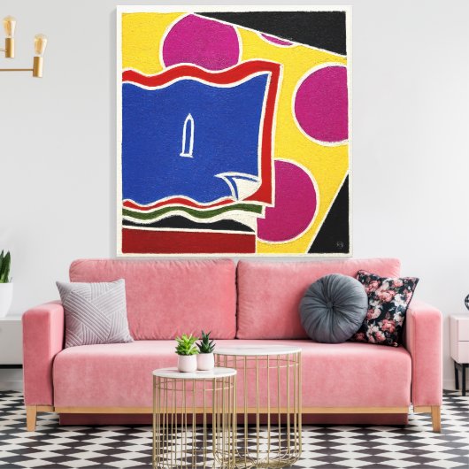 Spike - Grande impression en toile (Insitu(Salon))