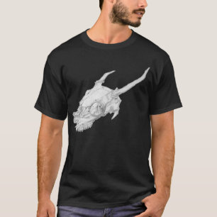 Spike-hert Skull T-Shirt