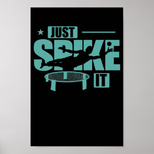 Spike het Roundball Ballsport Freizeit Poster