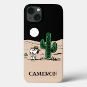Spike in een Moonlit woestijn Case-Mate iPhone Case (Achterkant)