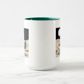 Spike in een Moonlit woestijn Mok (Midden)