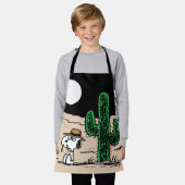 Spike in een Moonlit woestijn Schort (Gedragen)