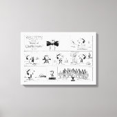 Spike is dirigent van het orkest canvas afdruk (Voorkant)