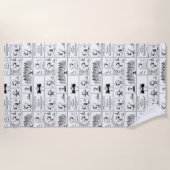 Spike is dirigent van het orkest strandlaken (Voorkant)