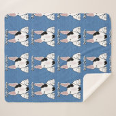 Spike "Just Chillin'" Sherpa Deken (Voorkant (horizontaal))