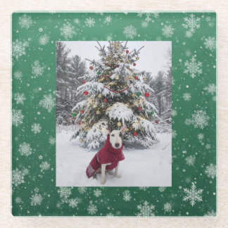 Spike "Let it snow" Glazen Onderzetter