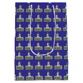 Spike "Merry Woofmass" gift wrap Medium Cadeauzakje (Achterkant)