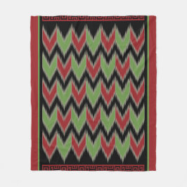 Spike Pattern 2 Fleece Deken