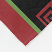 Spike Pattern 2 Fleece Deken (Hoek)