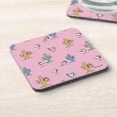 Spike Sugar Pop Pattern Bier Onderzetter (Linkerzijde)