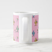 Spike Sugar Pop Pattern Extra Grote Beker (Achterkant)