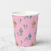 Spike Sugar Pop Pattern Papieren Bekers (Links)