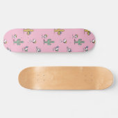 Spike Sugar Pop Pattern Skateboard (Horizontaal)