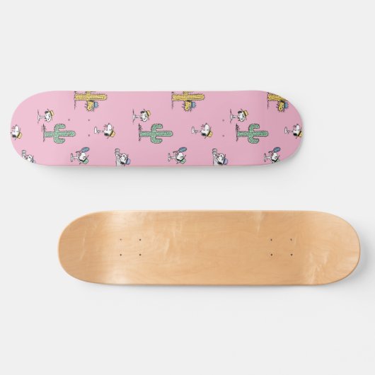 Spike Sugar Pop Pattern Skateboard (Horizontaal)