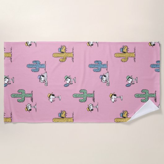 Spike Sugar Pop Pattern Strandlaken (Voorkant)