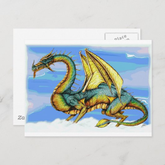 Spike the Cloud Walker Briefkaart (Voorkant / Achterkant)