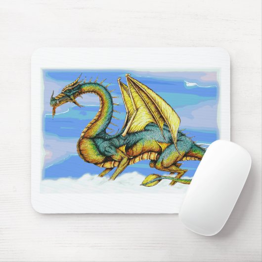 Spike the Cloud Walker Muismat (Met muis)