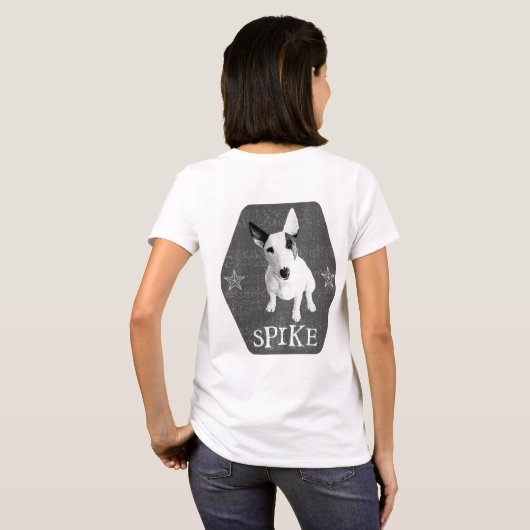 Spike, the coolest English Bull Terrier T-shirt (Achterkant volledig)
