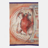 Spike, the Heavy Weight World Champion Theedoek (Verticaal)