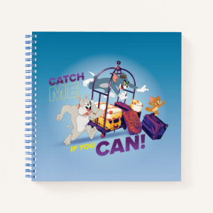 Spike, Tom en Jerry, pak me als je kunt Notitieboek