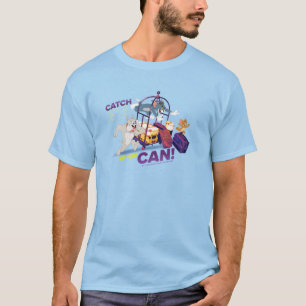 Spike, Tom en Jerry, pak me als je kunt T-shirt