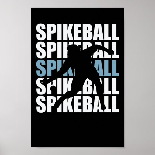 Spikeball Roundball Sport Hobby Freizeit Poster (Voorkant)